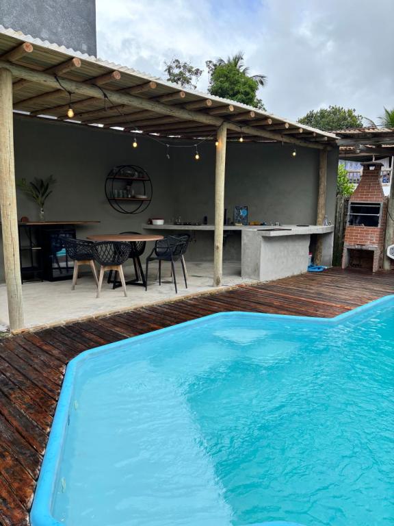 Swimmingpoolen hos eller tæt på Casa Mathia