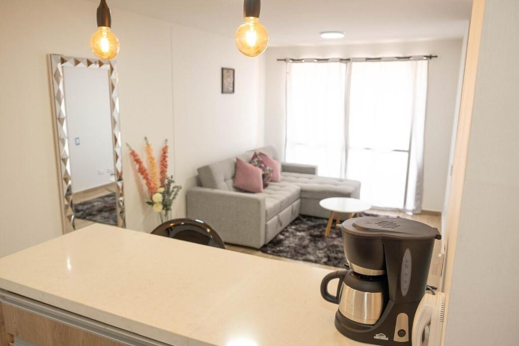 Posezení v ubytování Beautiful view and pool, minutes from Cali