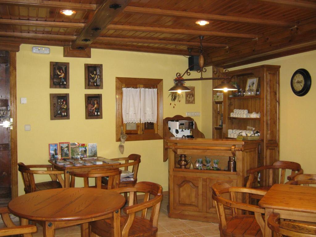 Restaurace v ubytování Casa La Abadía