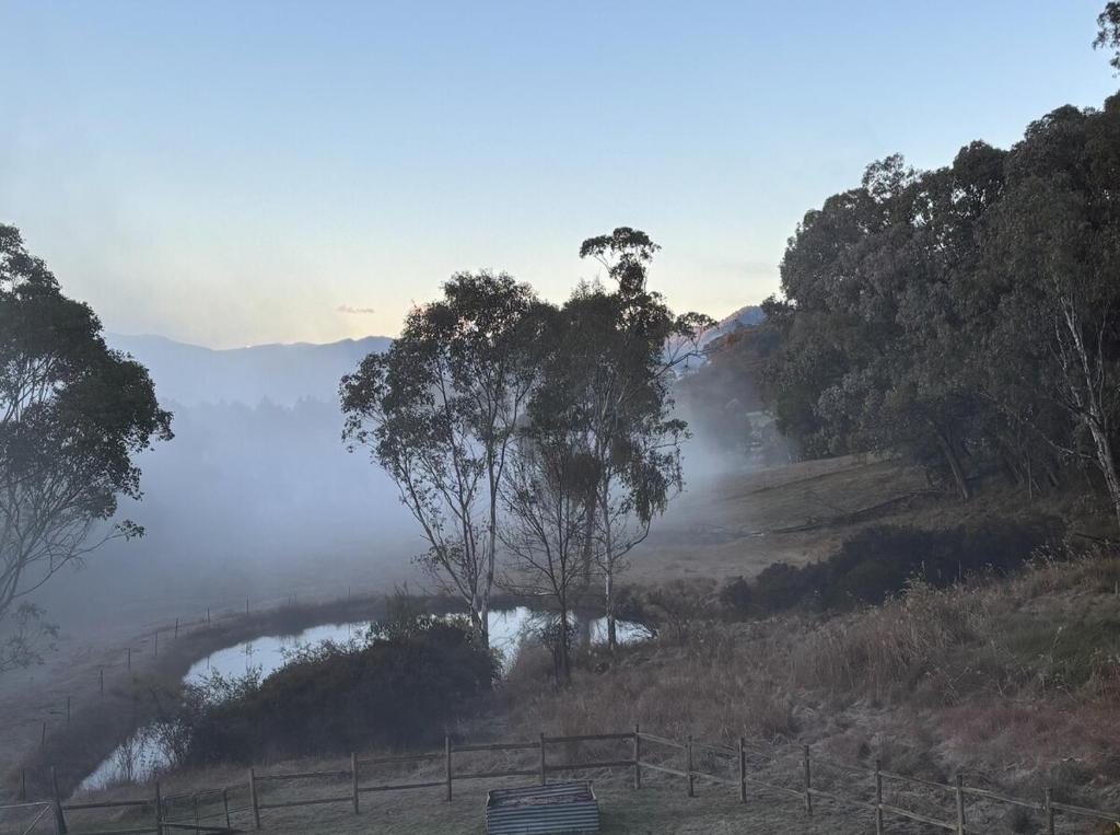 المناظر الطبيعية بالقرب من الإقامة في مزرعة