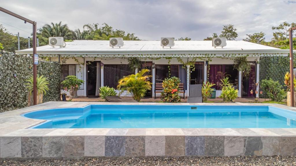 Bazén v ubytování Habitaciones Kolibri nebo v jeho okolí