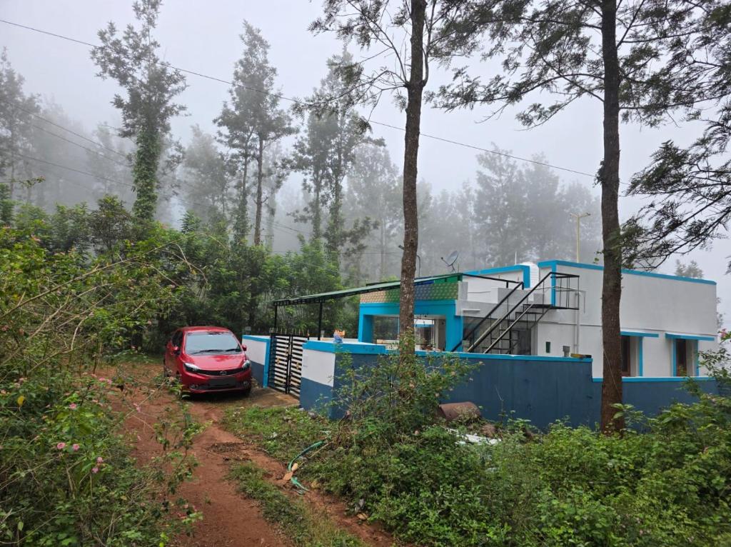 Naturlandskabet i nærheden af pensionatet