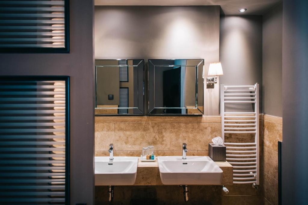 Koupelna v ubytování BALTAZÁR Boutique Hotel
