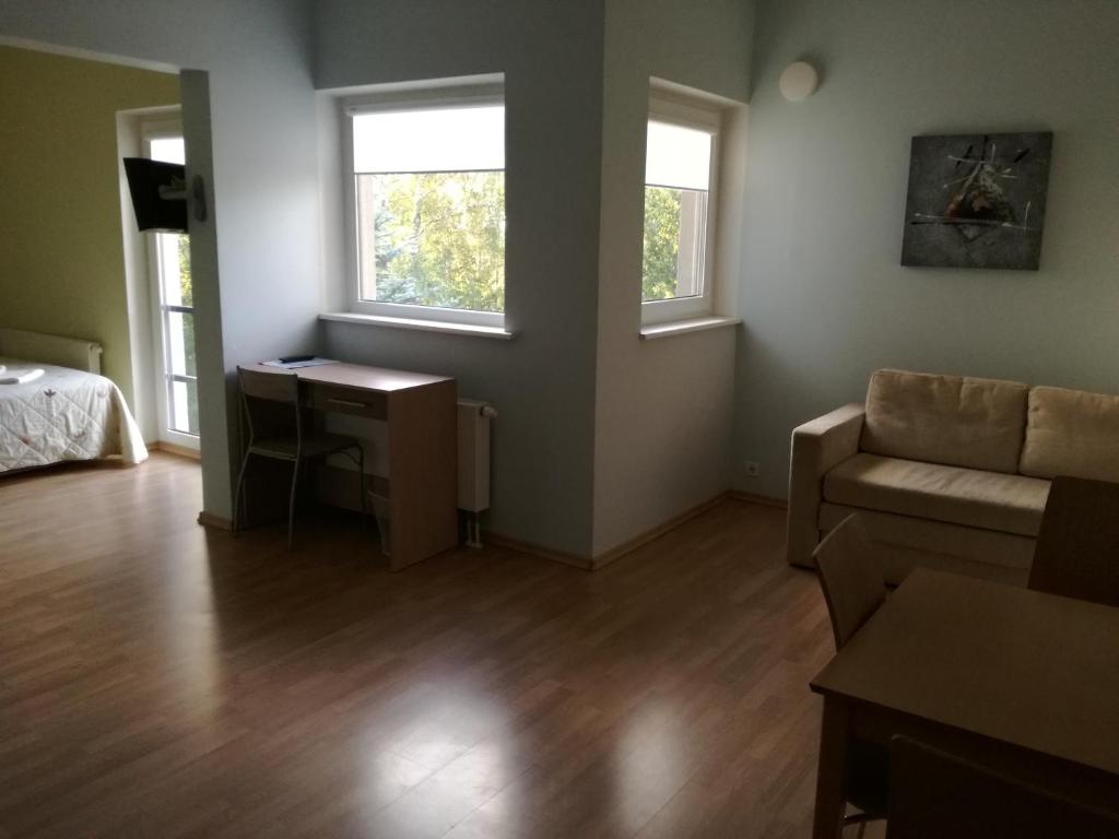 Posezení v ubytování Nuustaku Villa