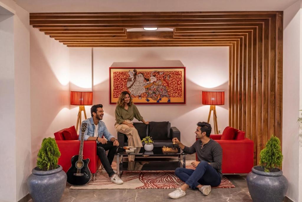 Επισκέπτες που μένουν στο The Hosteller Bam Rishikesh - Poshtel