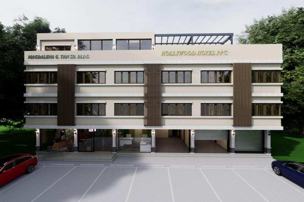 a rendering of the front of a building at Hollywood Hotel Palawan in Puerto Princesa City