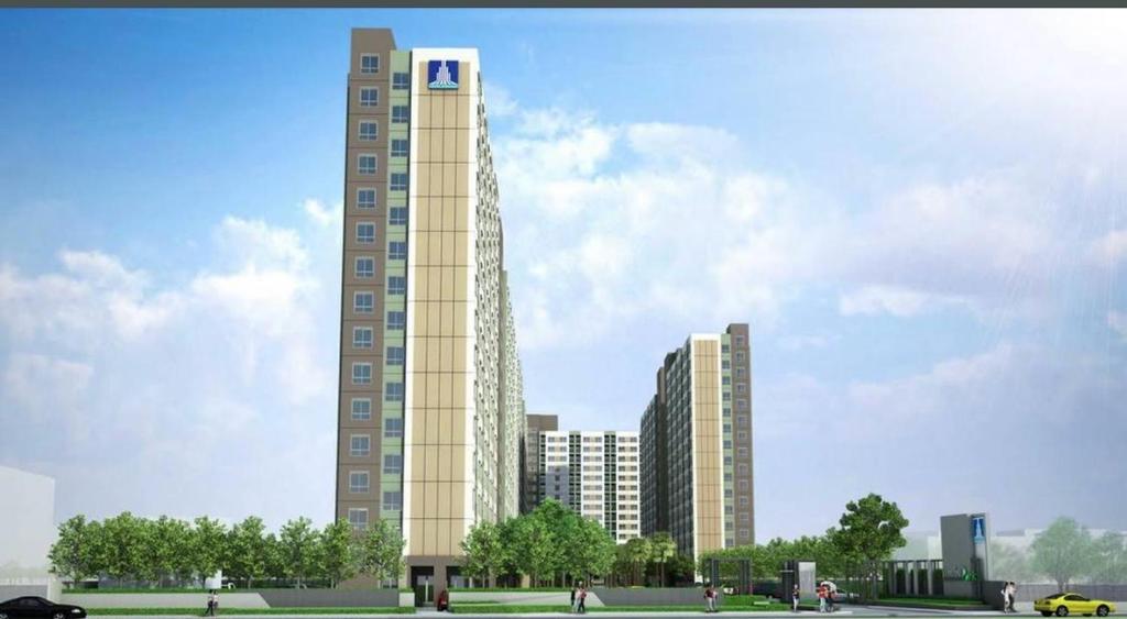 a rendering of a tall building in a city at Lumpini nawamin in Ban Bang Toei (1)