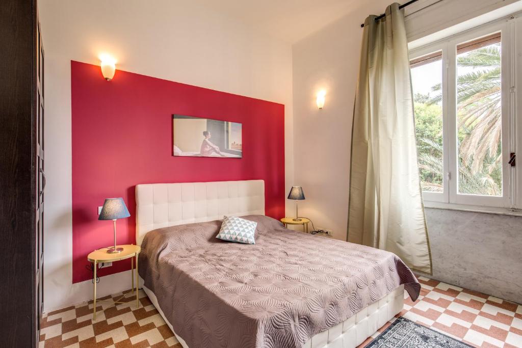 Postel nebo postele na pokoji v ubytování AwesHomeItaly - Cinque Terre Sea Sensations