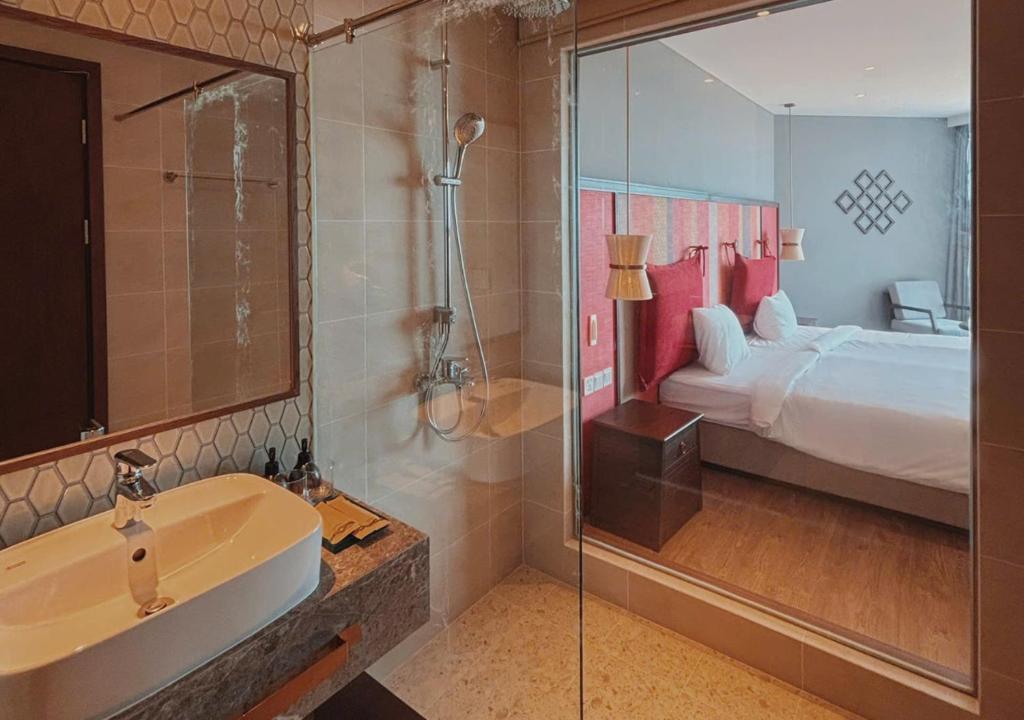 Phòng Deluxe 2 Giường Đơn Nhìn Ra Biển
