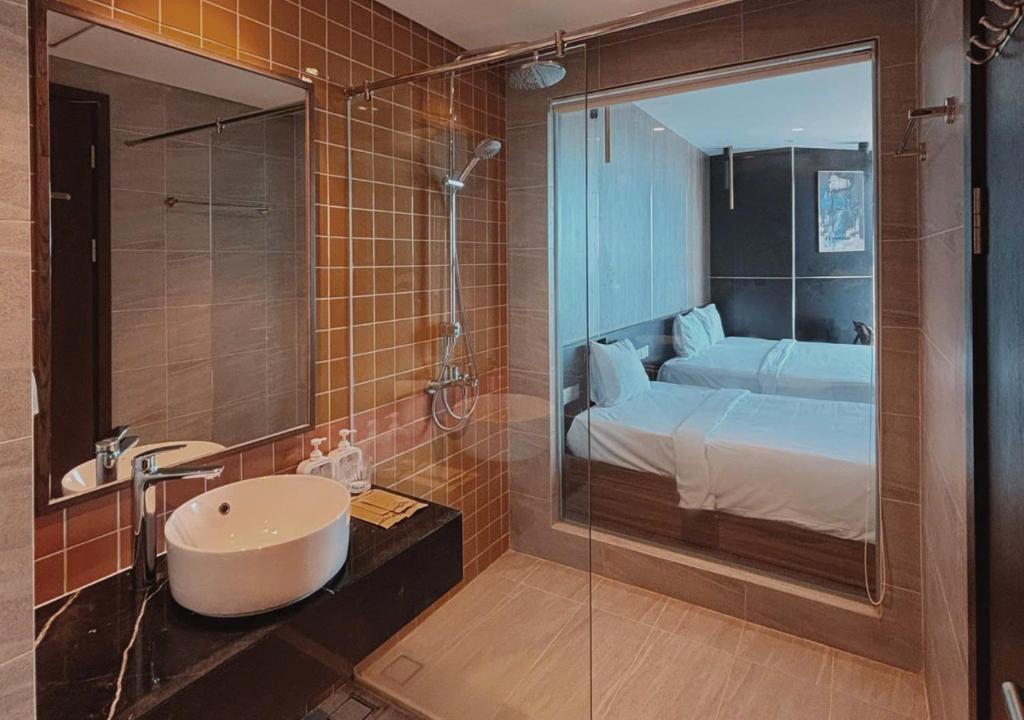Phòng Deluxe 3 Người Nhìn Ra Biển