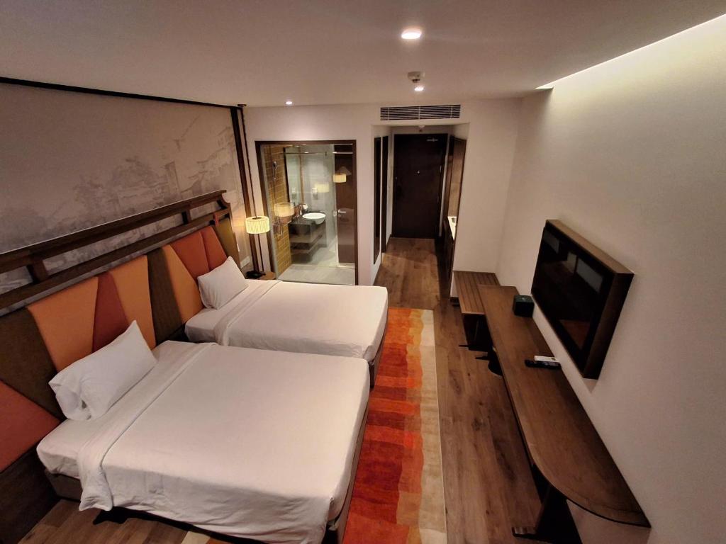 Phòng Deluxe 2 Giường Đơn Nhìn Ra Biển