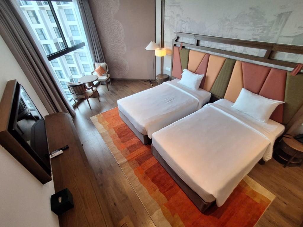 Phòng Deluxe 2 Giường Đơn Nhìn Ra Biển