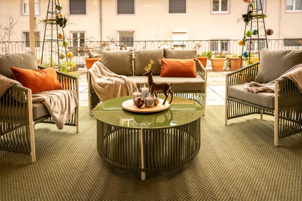 Private "L'Or Tensia" Apartment in Center with Terrace and Free Parking – Foto 23