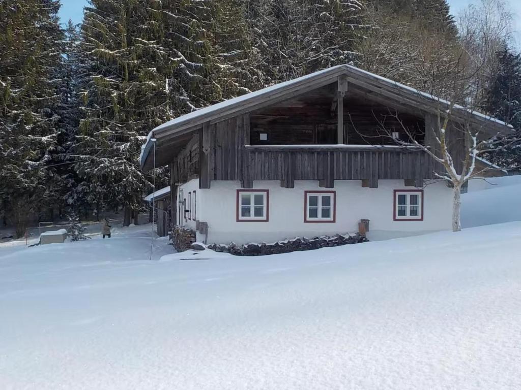 Το Ferienwohnung Konzell τον χειμώνα