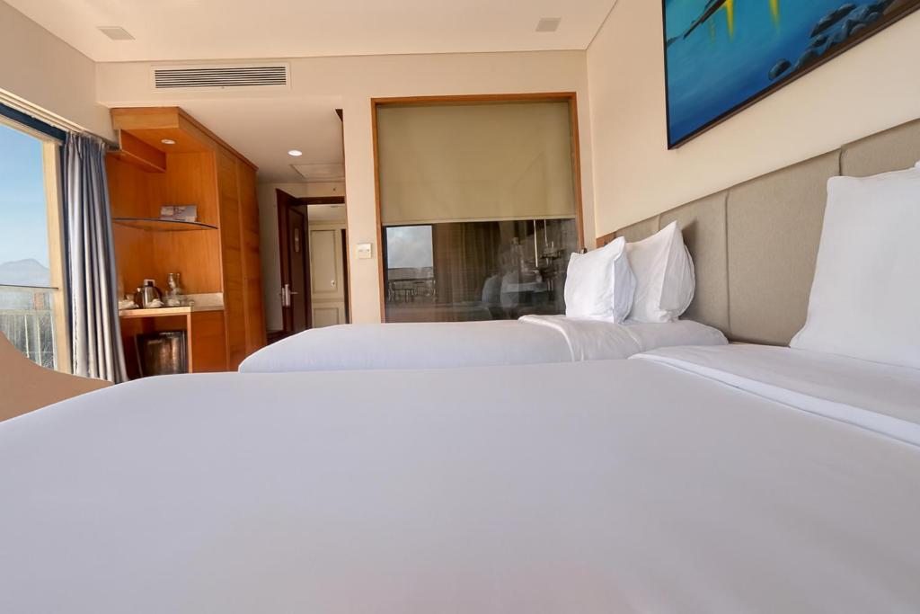 Phòng Deluxe 2 Giường Đơn Nhìn Ra Biển
