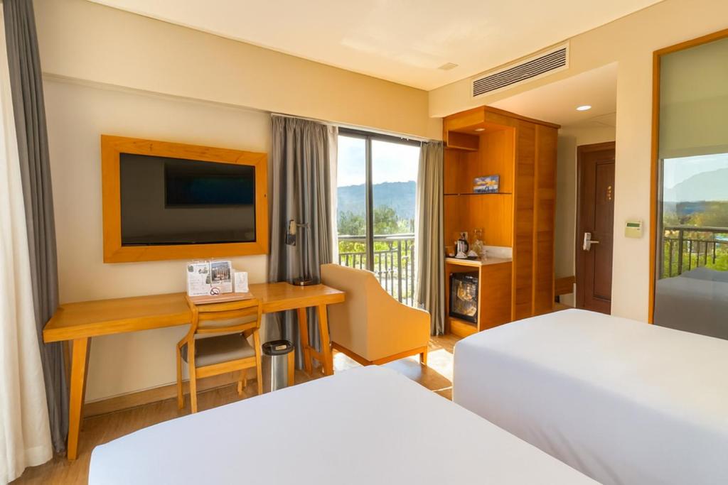 Phòng Deluxe 2 Giường Đơn Nhìn Ra Biển