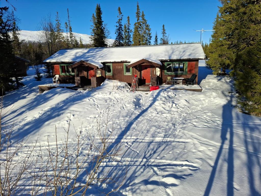 Trillevallen, Åre stuga Gurra v zimě