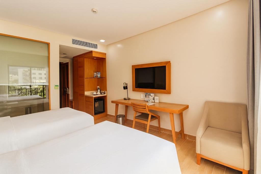 Phòng 2 Giường Đơn Nhìn Ra Thành Phố