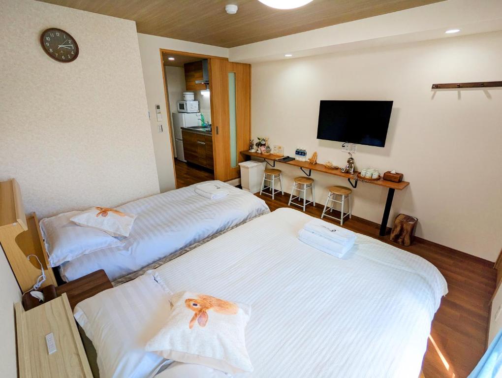 Sun生A号栋203室 直达关西机场 电梯公寓 采光良好 仅2站到难波 直达梅田心斋桥天王寺 附带私人厨房