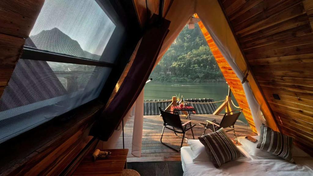 Naturlandskabet i nærheden af pensionatet