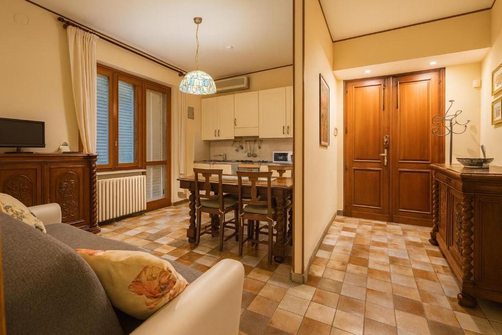 Η κουζίνα ή μικρή κουζίνα στο Giuditta Apartment