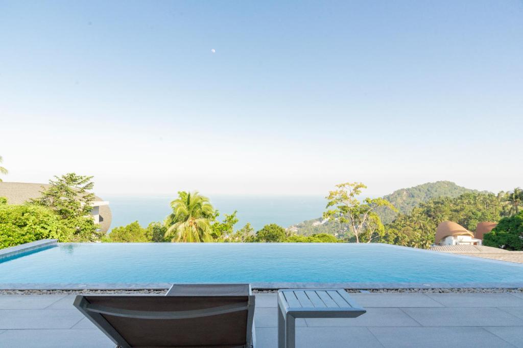 Bazén v ubytování Sea View Chaweng Noi Villa Luxury nebo v jeho okolí
