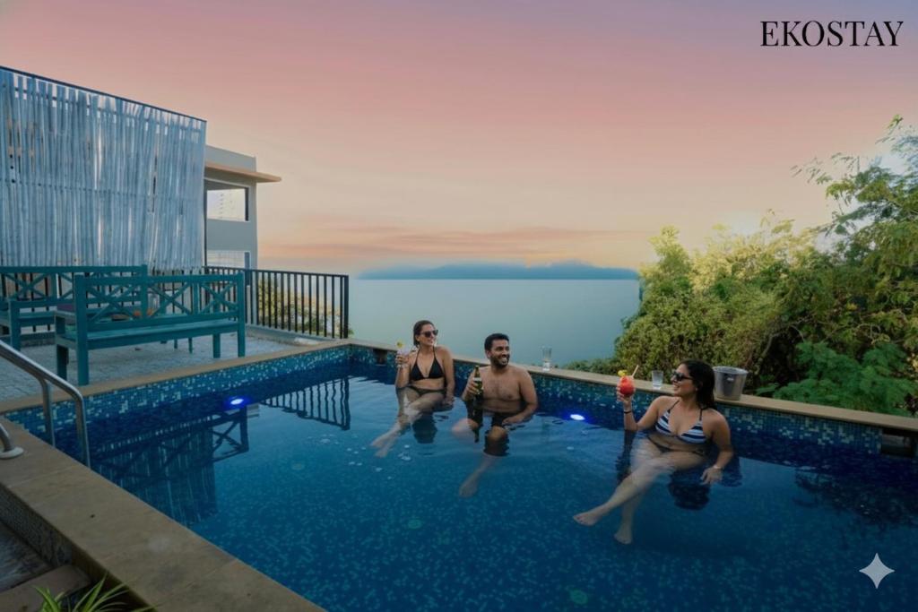 Πισίνα στο ή κοντά στο EKOSTAY - Eternal Wave