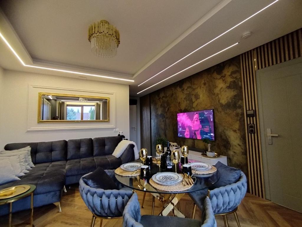 Μια τηλεόραση ή/και κέντρο ψυχαγωγίας στο Przystań Nadole Dolina Kaszmiru