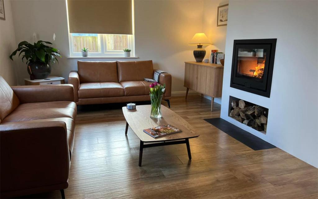 Χώρος καθιστικού στο K Suites - Malt House