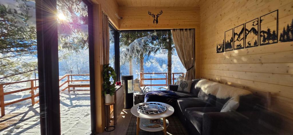 Et opholdsområde på Domek pod Kozińcem SAUNA JACUZZI Zakopane