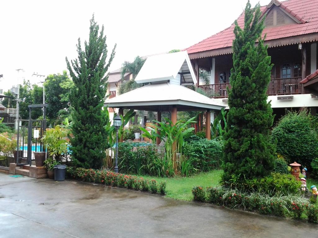 Zahrada ubytování Ben Guesthouse