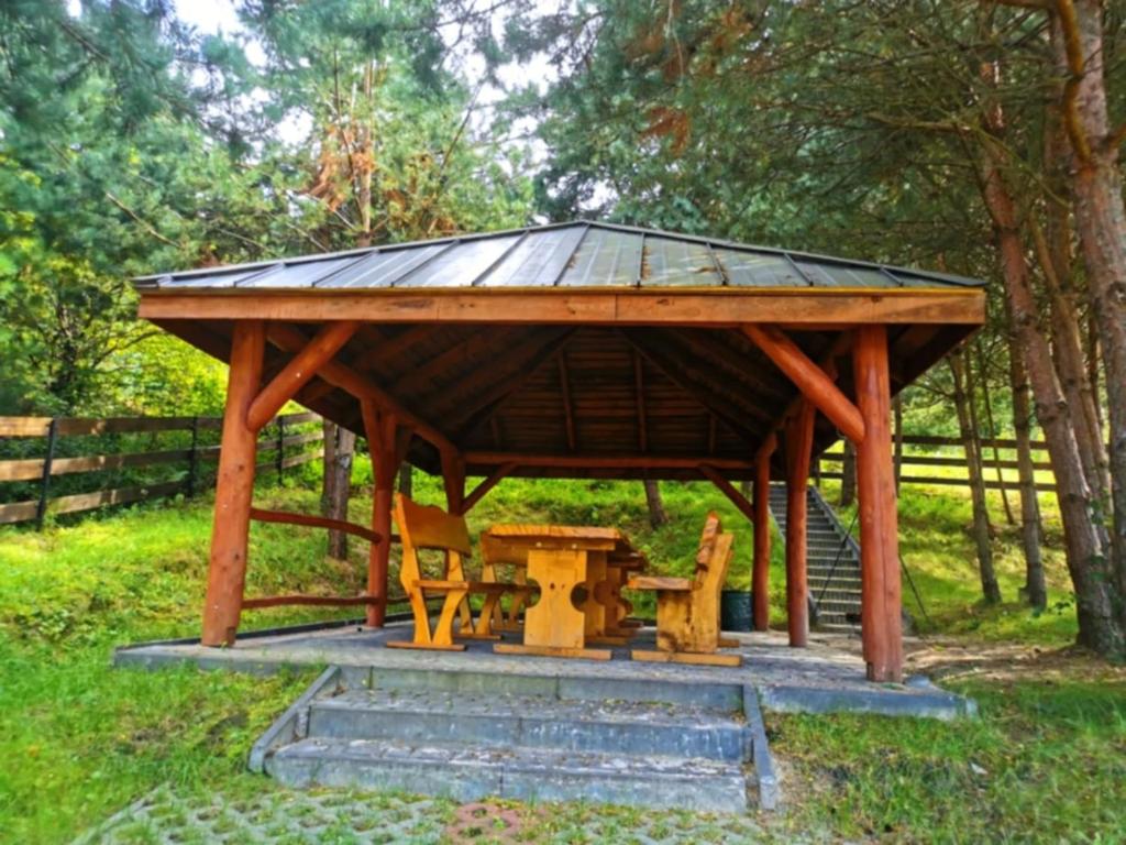 En have udenfor Domki całoroczne u Greściaków