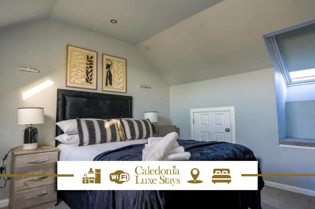 Ένα ή περισσότερα κρεβάτια σε δωμάτιο στο Alexandra House