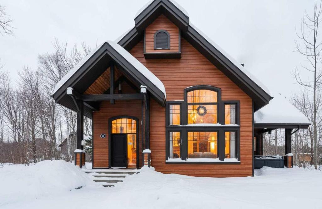 Family Chalet - Le Bosquet om vinteren