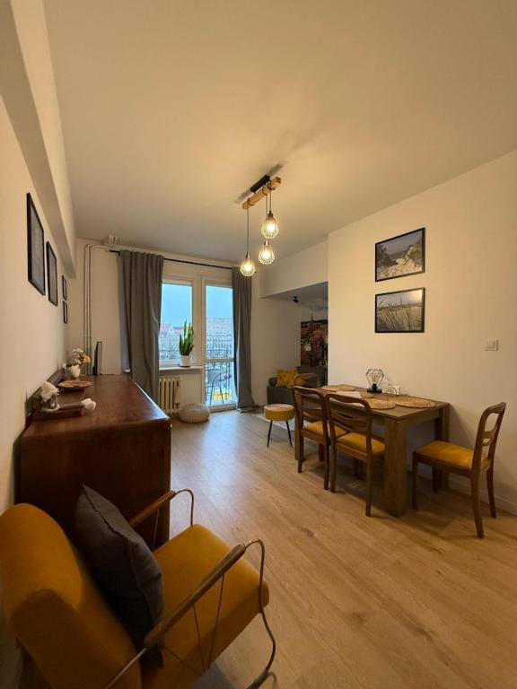 Гостиная зона в Staromiejskie Retro Apartment by Downtown Apartments