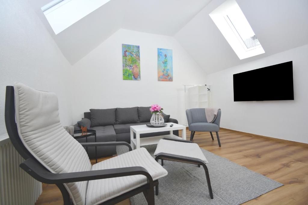 Μια τηλεόραση ή/και κέντρο ψυχαγωγίας στο CO12 - Ferienwohnung in Coburg