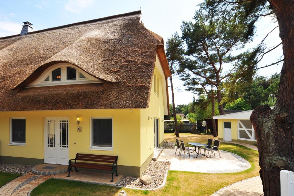 Bygningen som feriehuset ligger i