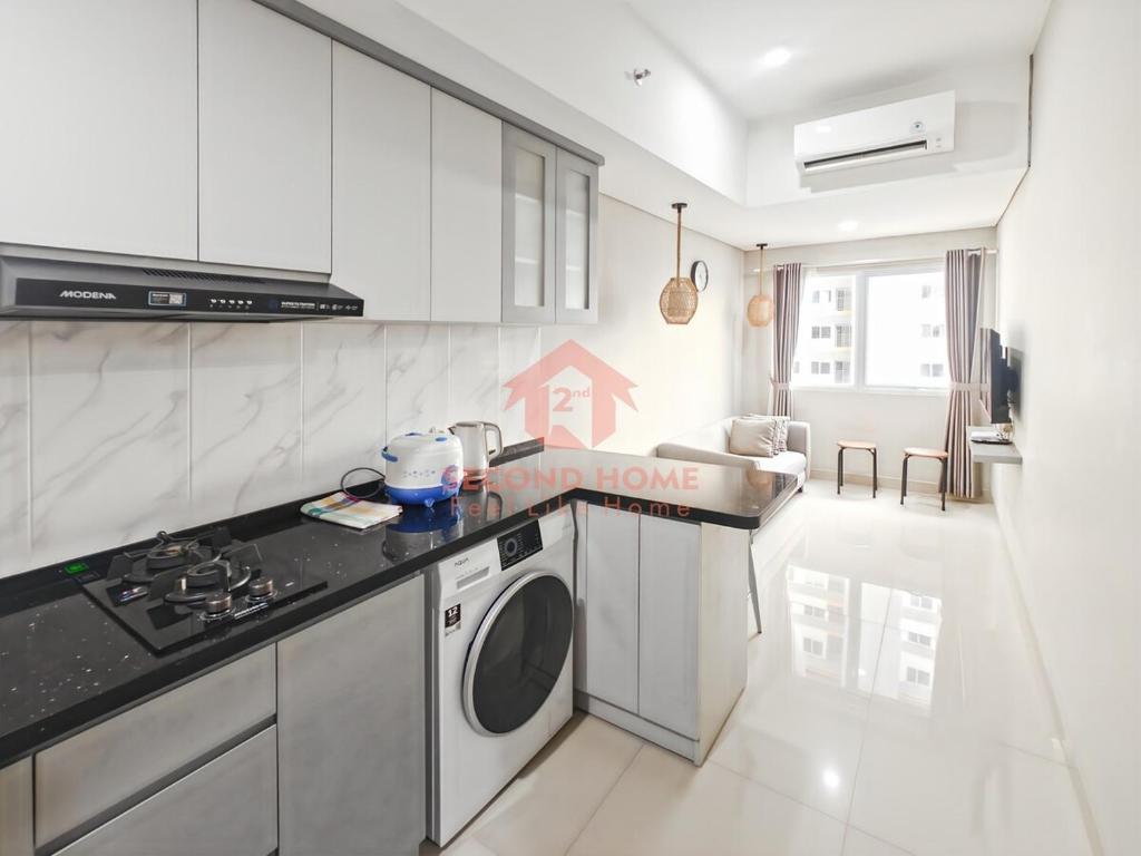 Η κουζίνα ή μικρή κουζίνα στο Cozy 2BR Royal Sentul Apt