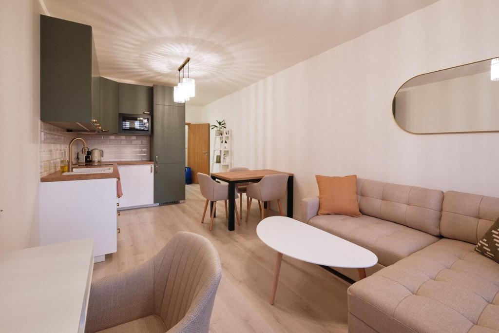 Η κουζίνα ή μικρή κουζίνα στο Homey 610 Apartment