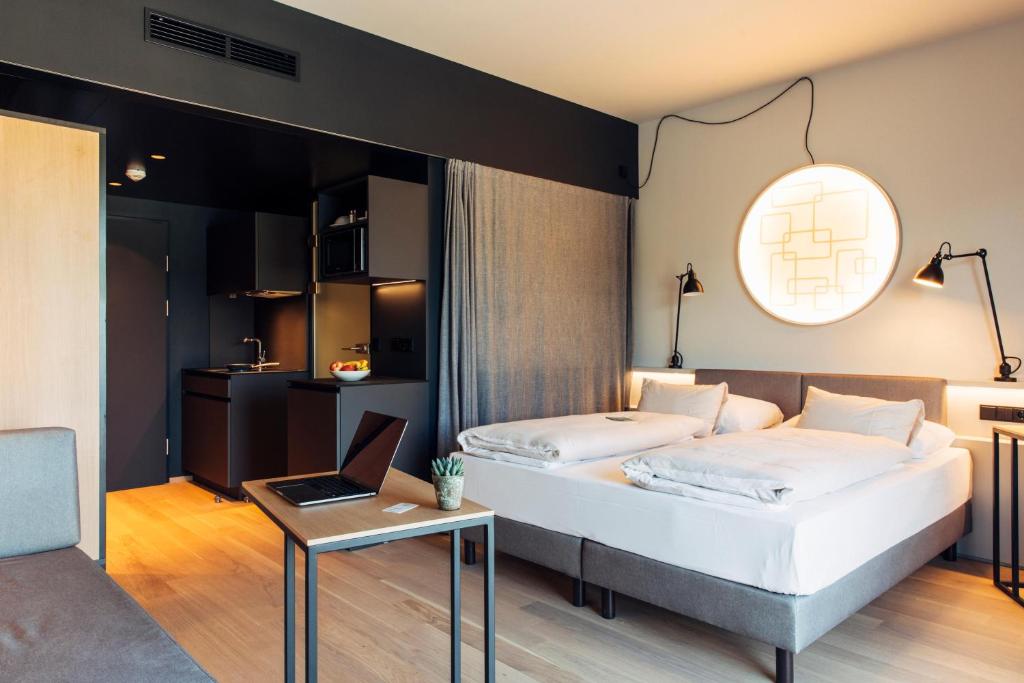 Travel Proud Sustainability certification harry's home Steyr hotel & apartments - Studio