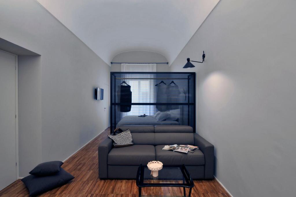 Posezení v ubytování Lidia Chambres D'hotes