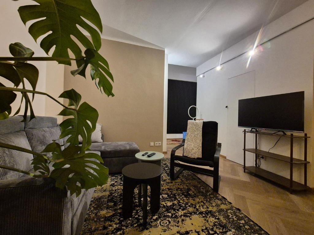 Μια τηλεόραση ή/και κέντρο ψυχαγωγίας στο Rooftop Loft 2