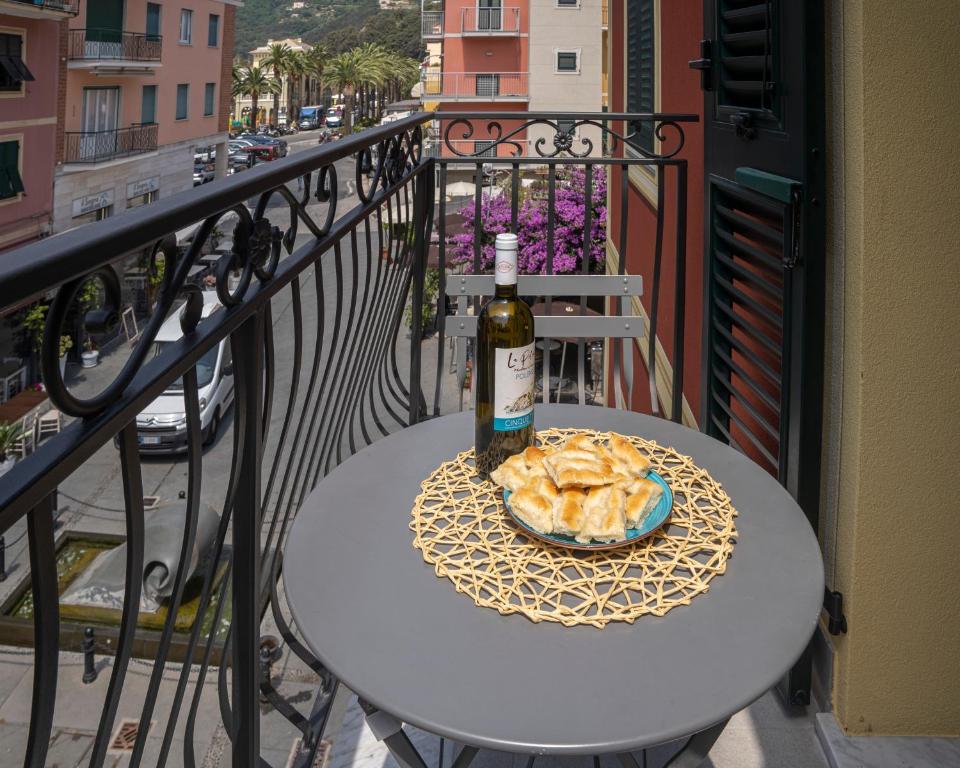 Balkón nebo terasa v ubytování Moneglia in Piazza