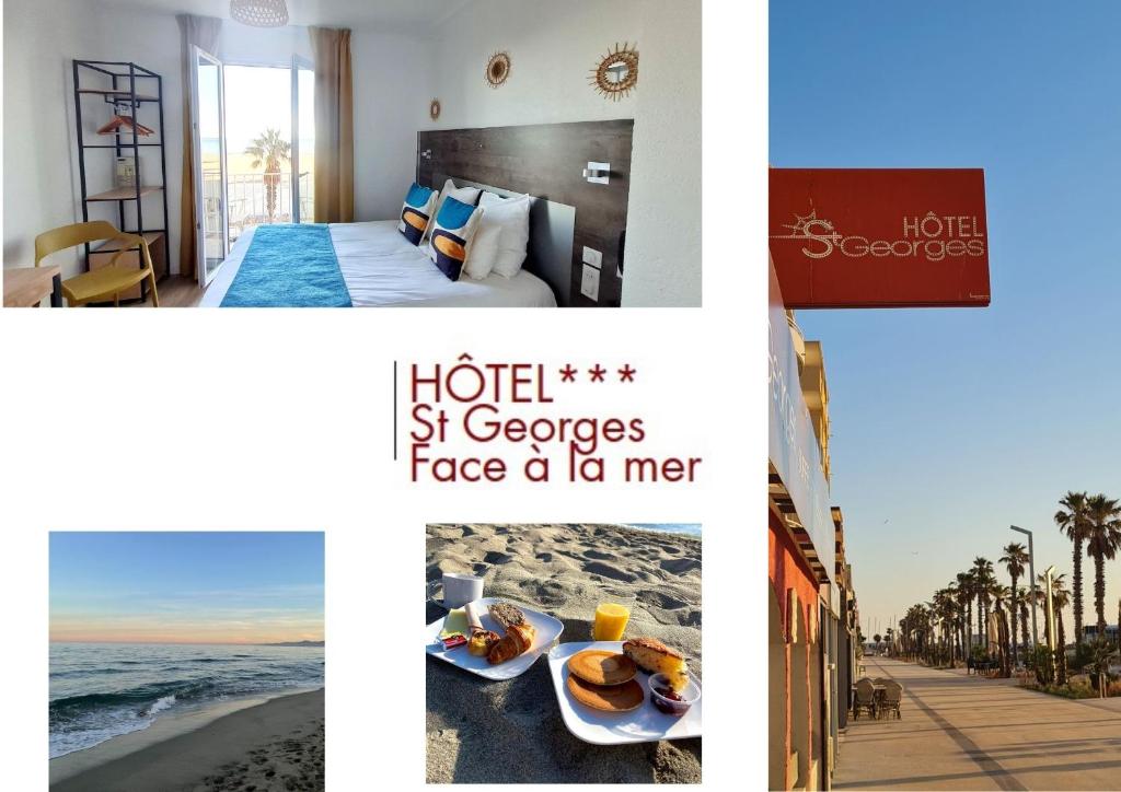 Fotografie z fotogalerie ubytování Hotel Saint Georges, Face à la mer v destinaci Canet-en-Roussillon