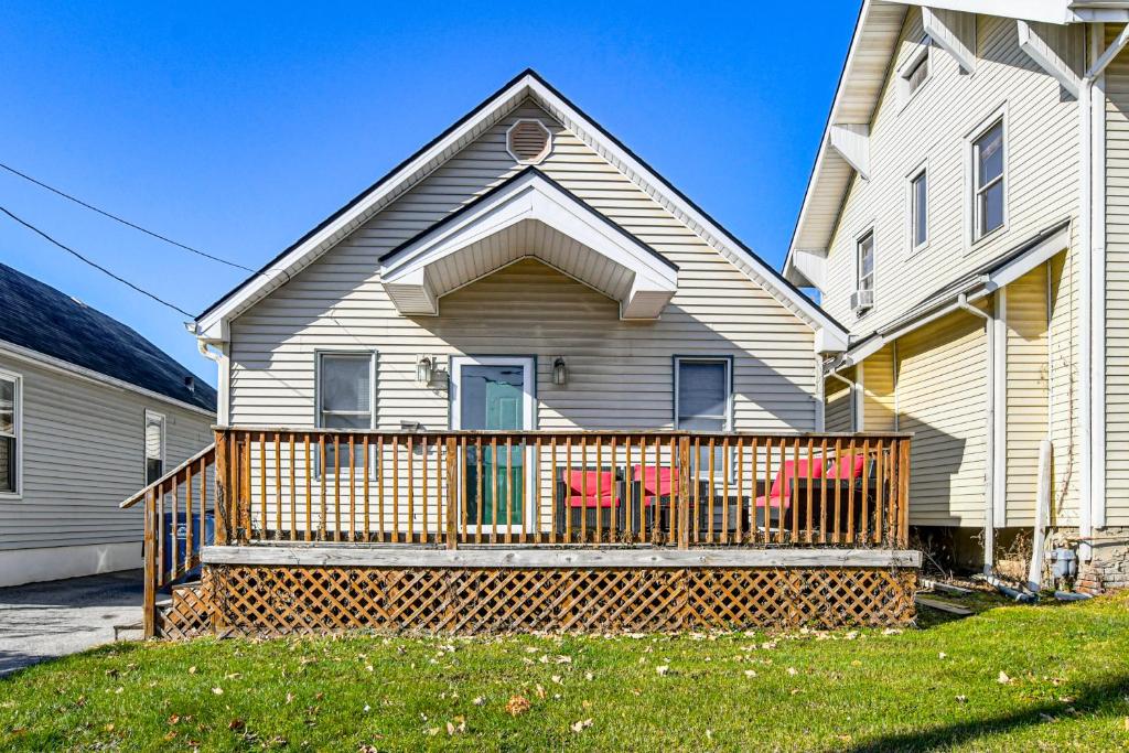 Το κτήριο όπου στεγάζεται  η παραθεριστική κατοικία