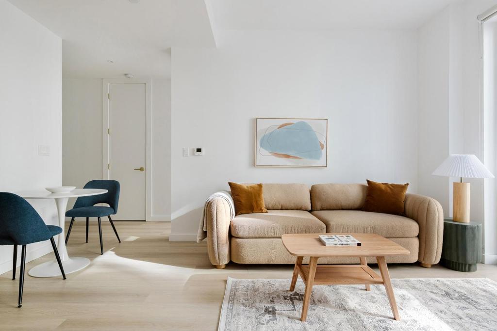 Posezení v ubytování Blueground Boerum Hill rooftop nr Brooklyn Bridge NYC-2184