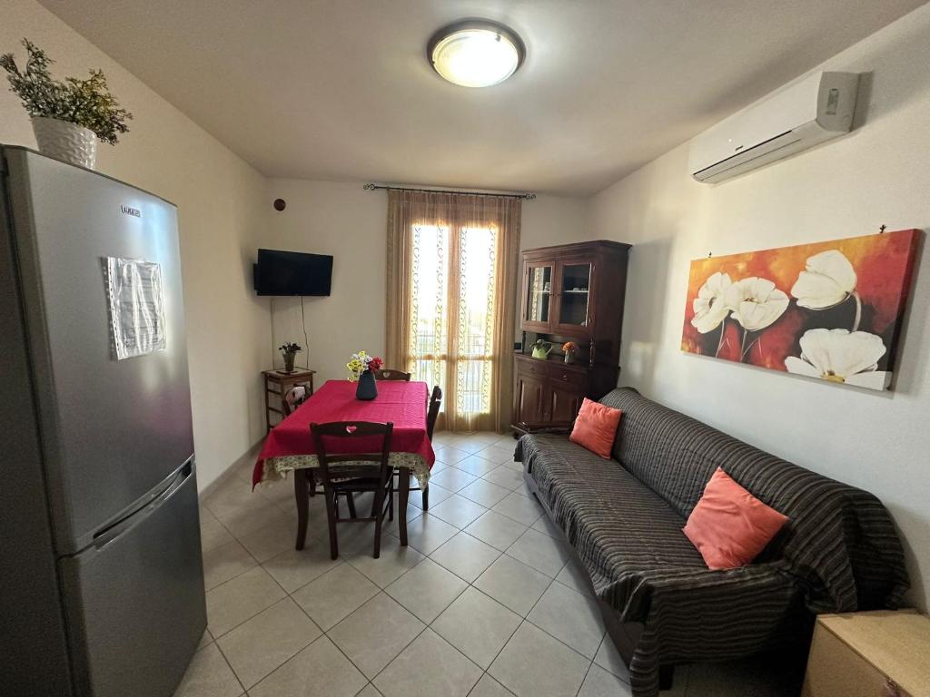 Μια τηλεόραση ή/και κέντρο ψυχαγωγίας στο Appartamento Lido Vistamare