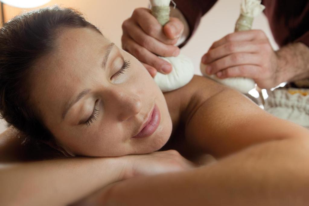 Lázně a/nebo wellness v ubytování Albergo Le Terme
