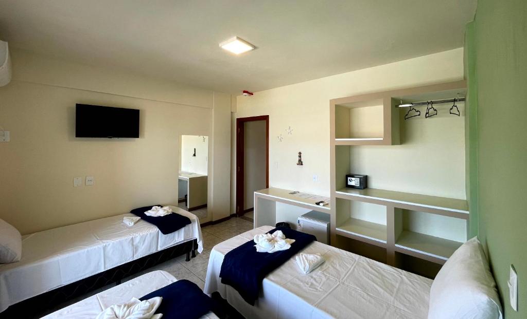 Oasis do Mar Hotel - A melhor vista de Itapema - Habitación Familiar Con Balcón