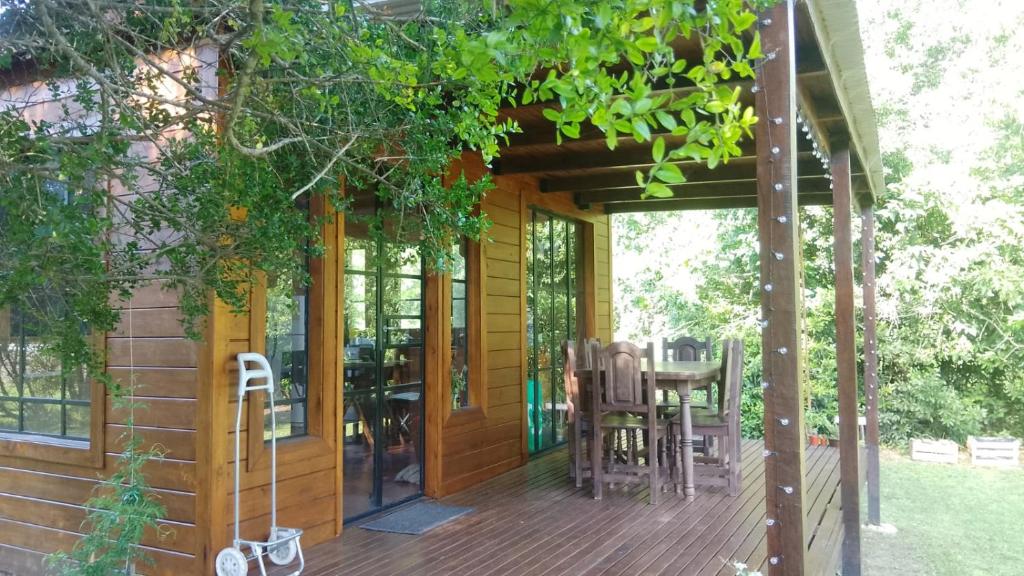 Zahrada ubytování La casita del bosque